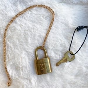 Louis Vuitton Lock Necklace